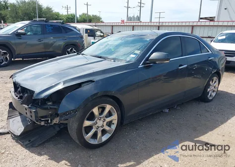 2015 Cadillac Ats Luxury z USA, uszkodzony, nr VIN 1G6AB5RXXF0100906